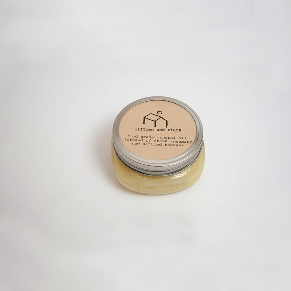 Million and Clark - Rosemary Beeswax Wood Paste