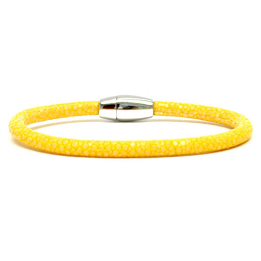 Single Stingray Bracelet | Yellow | Double Bone