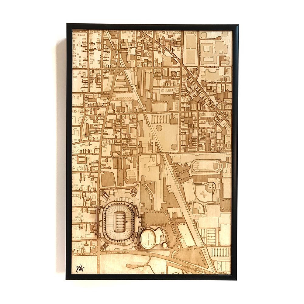 3D Stadium Maps | Ann Arbor, MI
